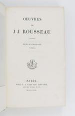 ROUSSEAU (Jean Jacques). OEuvres. Paris, Lequien, 1821-1823.   20...