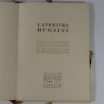 BARBIER (Luc). L'Aventure humaine. sl, sn, sd (1948).  ...
