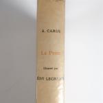 EDY-LEGRAND & CAMUS (Albert). La Peste. Paris, Le rayon d'or,...