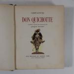 TOUCHET (Jacques) & CERVANTES (Miguel de). Don Quichotte, illustré d'aquarelles...