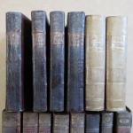 Lot de 14 livres comprenant : Oeuvres d'Etiene FALCONNET (4...