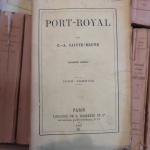 Lot de 23 ouvrages comprenant : 
- Sainte Beuve, Port...