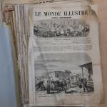 Lot de revues illustrées comprenant :
- Le Monde illustré, journal...