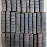 Ensemble de 29 livres XVIIIème cuir reliés dont :
- ROLLIN...