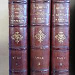 J. MICHELET, ensemble de 7 volumes comprenant : 
- Histoire...
