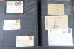 2 albums Yvert de 253 lettres et entiers postaux, VAR,...