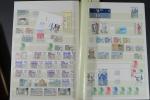 4 albums de timbres de France pour débutant dont faciale