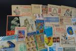 1 lot d'étiquettes, vignettes et timbres antituberculeux depuis le début...