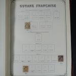4 vieux albums yvert cuir collection de colonies françaises tous...