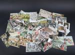 FANTAISIES : 
Lot de 46 cartes postales dont : les...