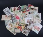 FANTAISIES :
Lot d'environ 200 belles cartes postales dont : nombreuses...