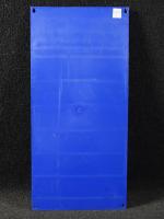 MICHELIN. Tableau publicitaire en PVC bleu pour référence de gonflage...