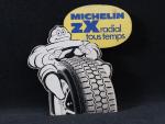 MICHELIN ZX Radial, Carton publicitaire de comptoir vers 1970, usures....