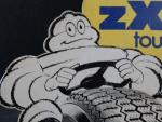 MICHELIN ZX Radial, Carton publicitaire de comptoir vers 1970, usures....