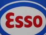 Lubrifiants Esso en vente ici. Plaque publicitaire en plastique à...
