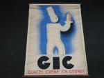 D'après Charles LOUPOT (1892-1960). GIC Glaces Gervais (1930). Grande affiche...