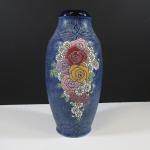 Scheurich-Keramik
Grand vase balustre à décor de branches fleuries en relief...