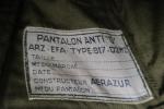 Pantalon ARZ - EFA anti G 817/02 - M2 date...