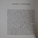 GRADASSI (Jean). La Chanson de Roland. Paris, Club du livre,...