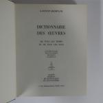 LAFFONT-BOMPIANI. Dictionnaire des oeuvres de tous les temps et de...