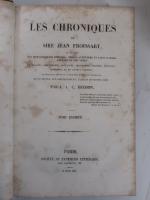 [BUCHON (J.A.C.)]. Les Chroniques de Sire Jean FROISSART Paris, Société...