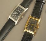 LOUIS BERTHIER - TORRENTE - Deux montres bracelet d'homme en...