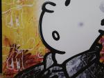 MR OIZIF d'après - Portrait de Tintin. Impression sur toile...