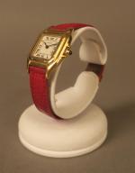 CARTIER Panthère vers 1995 - Montre bracelet de dame en...