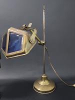 Deux lampes de bureau époque début XXème, l'une en régule...