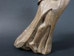 Angelot d'applique en bois sculpté, ép. XVIIème Haut : 29cm...