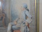 Louis CARROGIS, dit CARMONTELLE (1717-1806)
Portrait de Jean-Benjamin de La Borde...