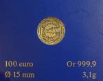 MONNAIE DE PARIS : Pièce de 100 euros en or...