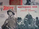 Lot de revues, 2è guerre mondiale : Signal ; l'Illustration ; Der Adler ;...