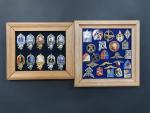 France Lot de 34 (env.) insignes militaires divers, nombreuses reproductions,...