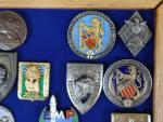 France Lot de 37 (env.) insignes militaires divers, nombreuses reproductions,...