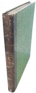 RELIE 1913 - 1
Reliure demi-cuir vert 25 x 33 cm