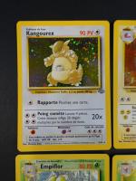 Carte Pokémon
Contenu : Lot de 6 cartes rares dont Kangourex, Aquali,...
