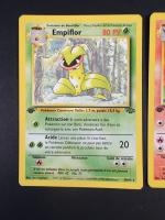 Carte Pokémon
Contenu : Lot de 3 cartes rares dont Melodelfe, Empiflor...