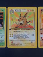 Carte Pokémon
Contenu : Lot de 3 cartes rares dont Raichu, Grotadmorv...