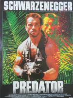 "Predator" (1987) de John McTiernan
Avec Arnold Schwarzenegger
Affiche 1,20 x 1,60