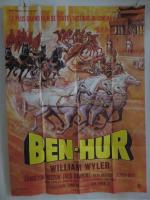 "Ben-Hur" (1959) de William Wyler
Avec Stephen Boyd, Charlton Heston
Affiche 1,20...