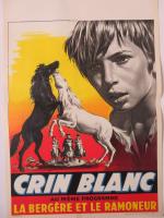 "Crin-Blanc" (1952) de Albert Lamorisse
Affichette 0,40 x 0,60