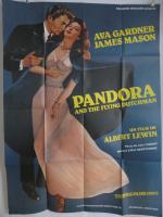 "Pandora" (1951) de Albert Lewin
Avec Ava Gardner, James Mason
Affiche 1,20...