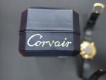 CORVAIR - Montre bracelet de dame en plaqué or, bracelet...