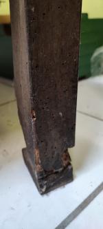 Ancienne maie en bois naturel
Longueur x 128,5cm, hauteur x 77cm,...