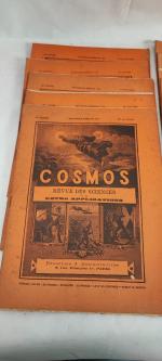 COSMOS Lot de 10 revues des sciences et de leurs...