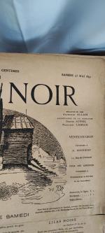 Reliure revue LE CHAT NOIR 1er mars 1890 au 23...