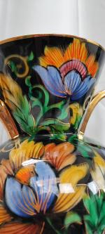 Grand vase à anses en céramique.
Hauteur x 34,6cm
Diamètre ouverture x...