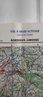 Lot de deux cartes IGNF type aviation Cartes de France...