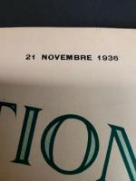 6 Revues L ILLUSTRATION année 1936.
38 cm de long 29...